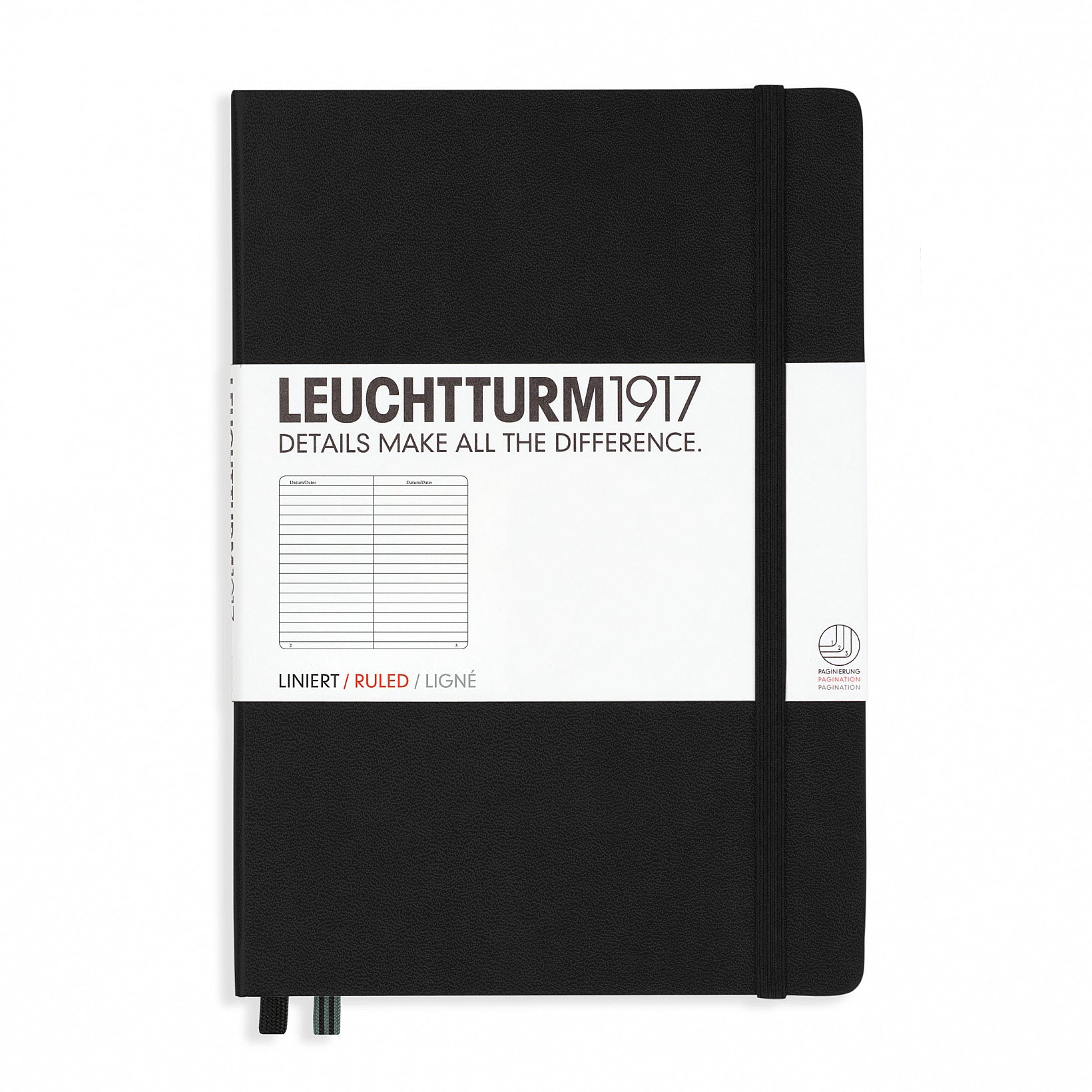 CAIET A5 DICTANDO COPERTA RIGIDA NEGRU LEUCHTTURM CAIET A5 DICTANDO COPERTA RIGIDA NEGRU LEUCHTTURM